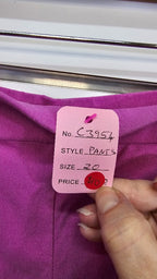 Millers Pink 3/4 Pants - 20