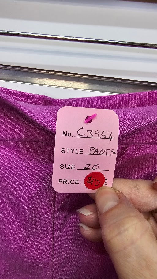Millers Pink 3/4 Pants - 20