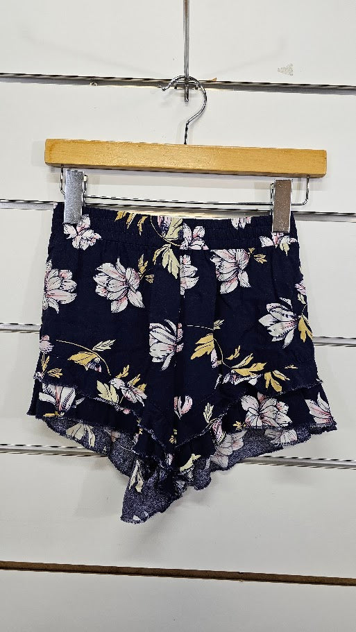 Ed.it.ed Navy Floral Shorts - S