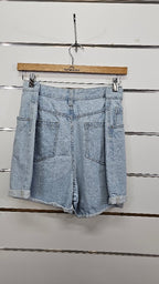Denim High Rise Shorts - 18