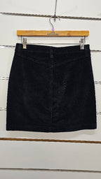 Glassons Black Corduroy Skirt - 6