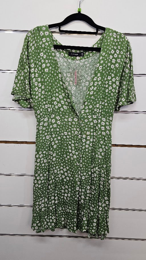 Glassons Green Floral Sundress - 12