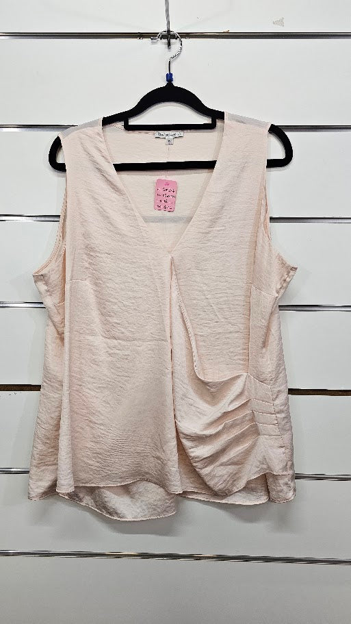 Target Peach Sleeveless Blouse - 18