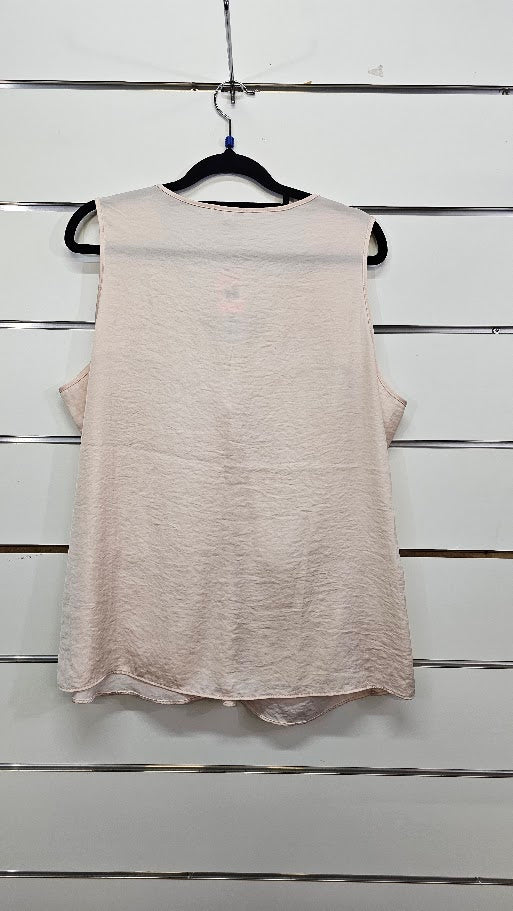 Target Peach Sleeveless Blouse - 18