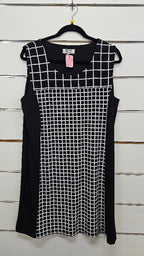 City Collection Checkered Dress - 16