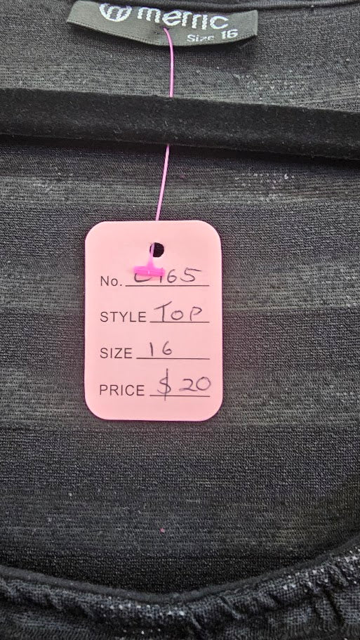 Merric Black Tunic - 16