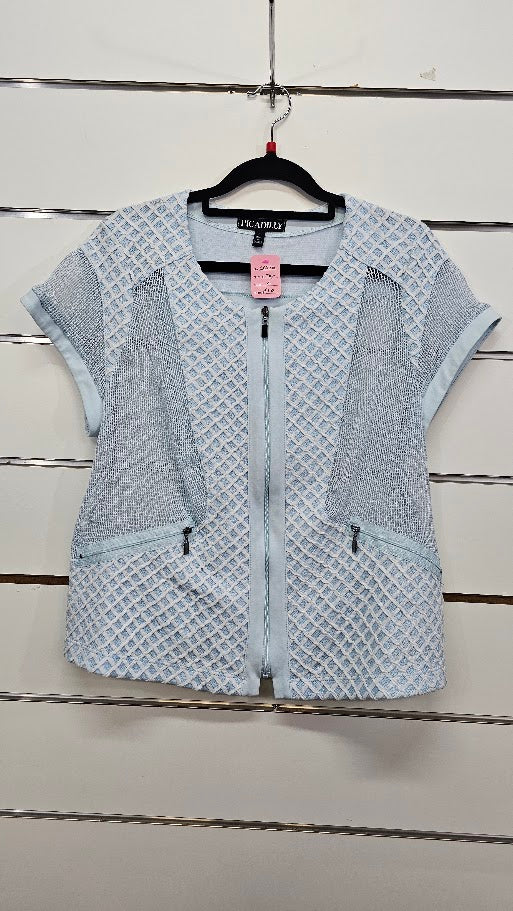 Picadilly Blouse Light Blue - L