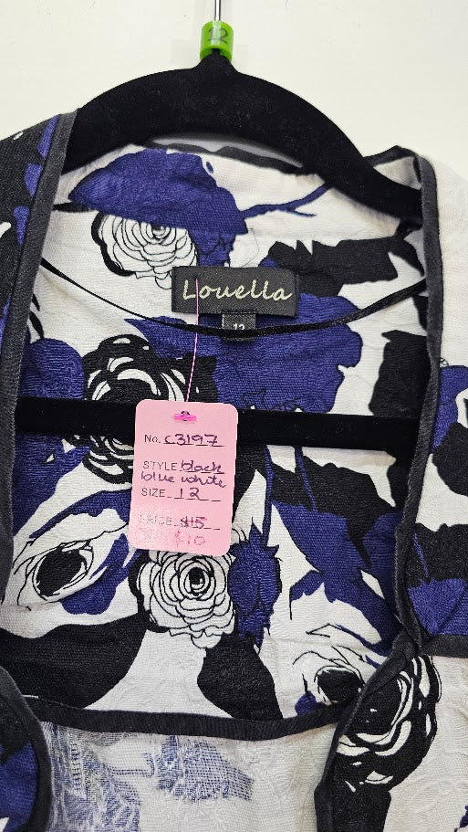 Louella Cropped Floral Jacket - 12