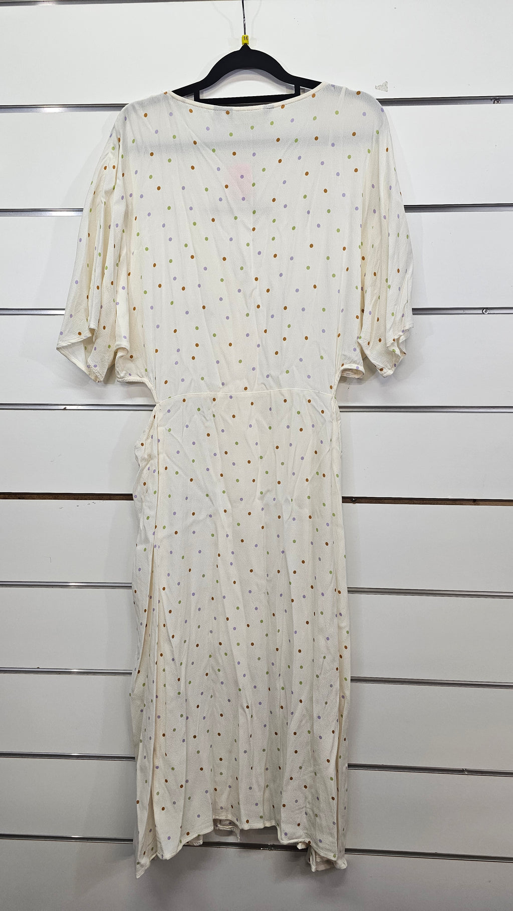 Glassons, Cream, Spotty Dress with Cut Outs – 16