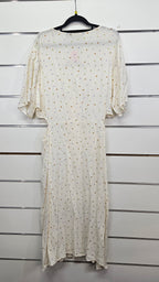 Glassons, Cream, Spotty Dress with Cut Outs – 16