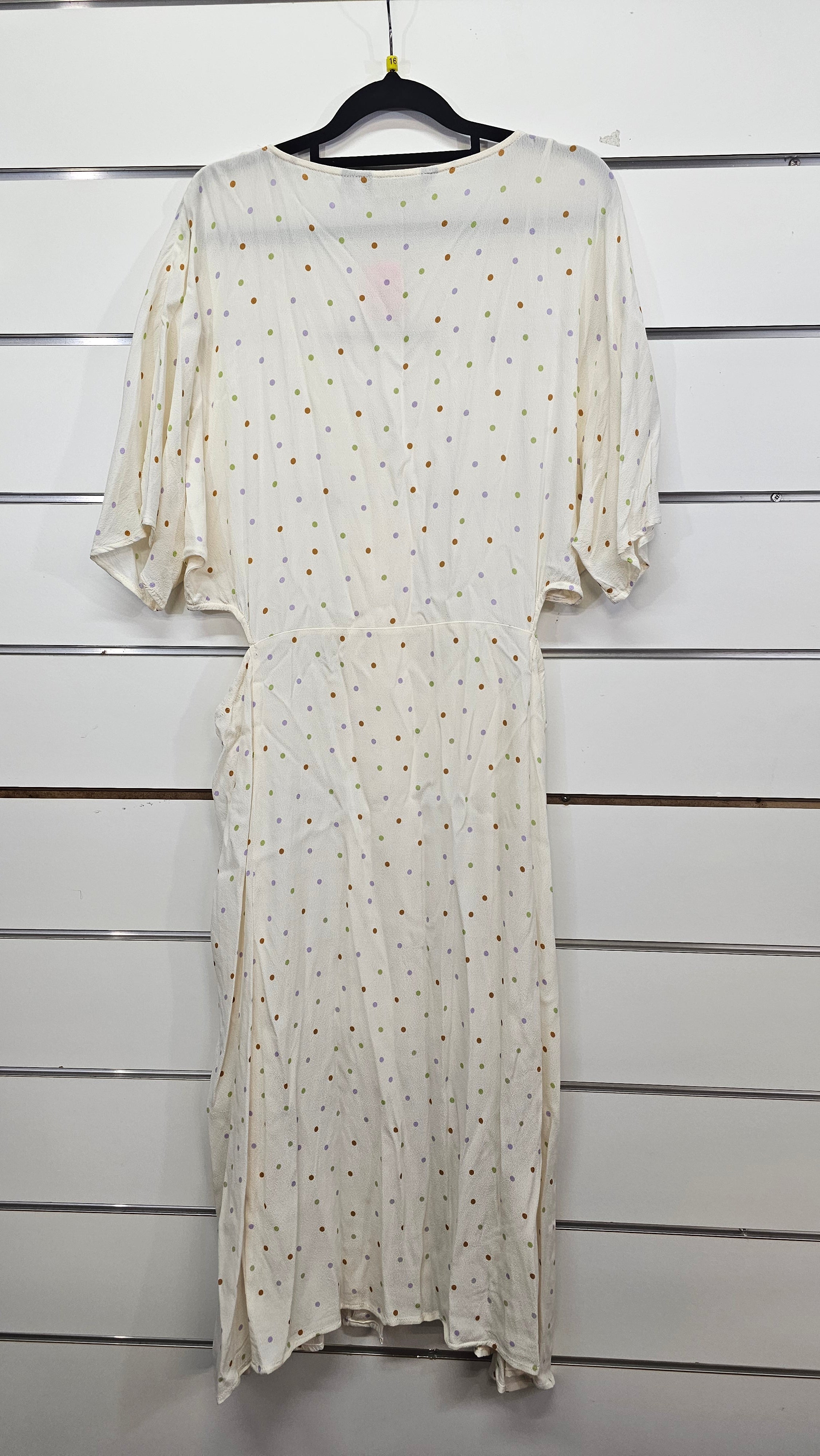Glassons, Cream, Spotty Dress with Cut Outs – 16