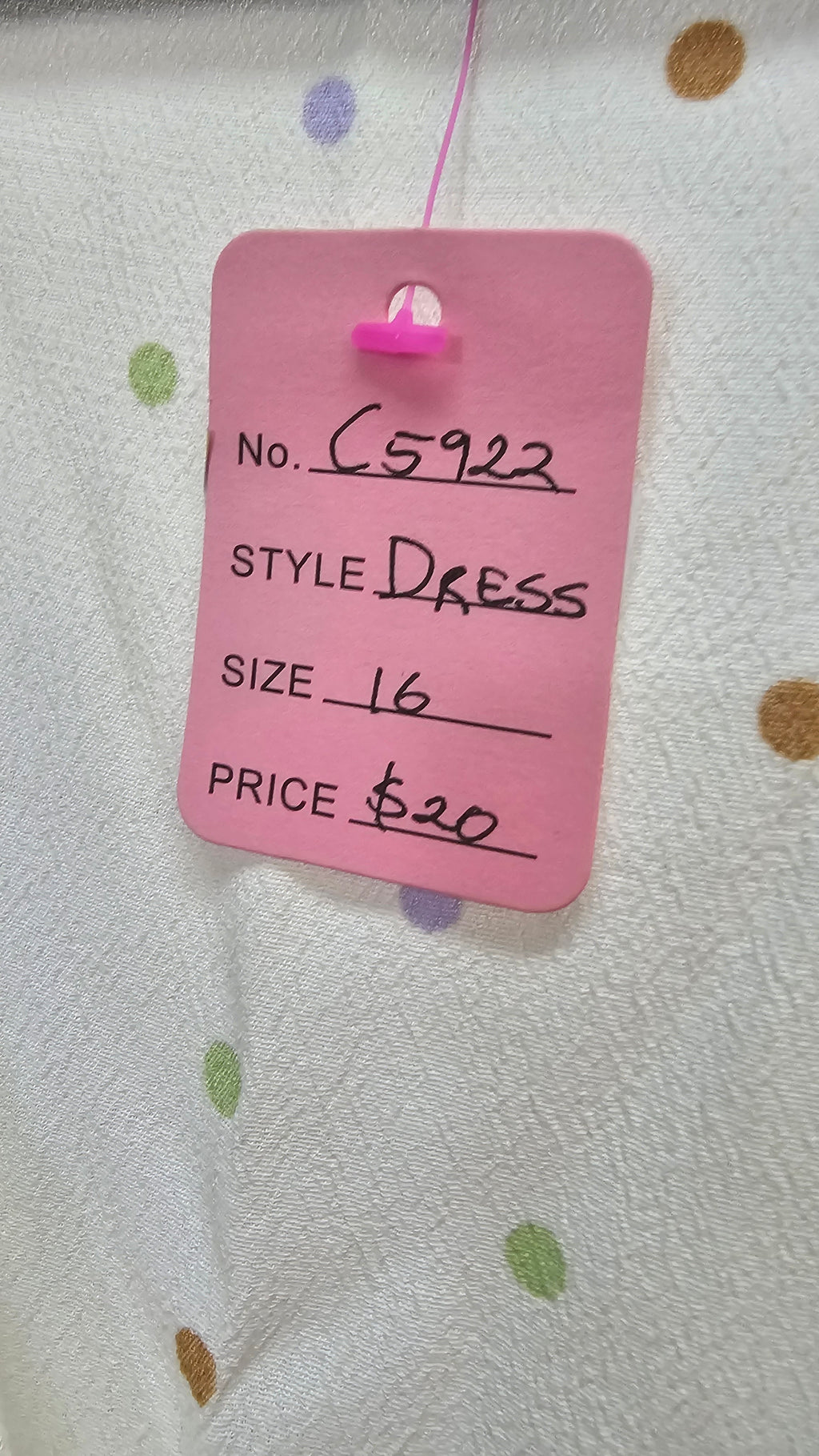 Glassons, Cream, Spotty Dress with Cut Outs – 16