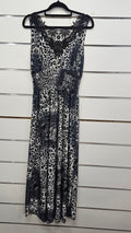 Leopard Print, Sleeveless Dress – Size Unknown