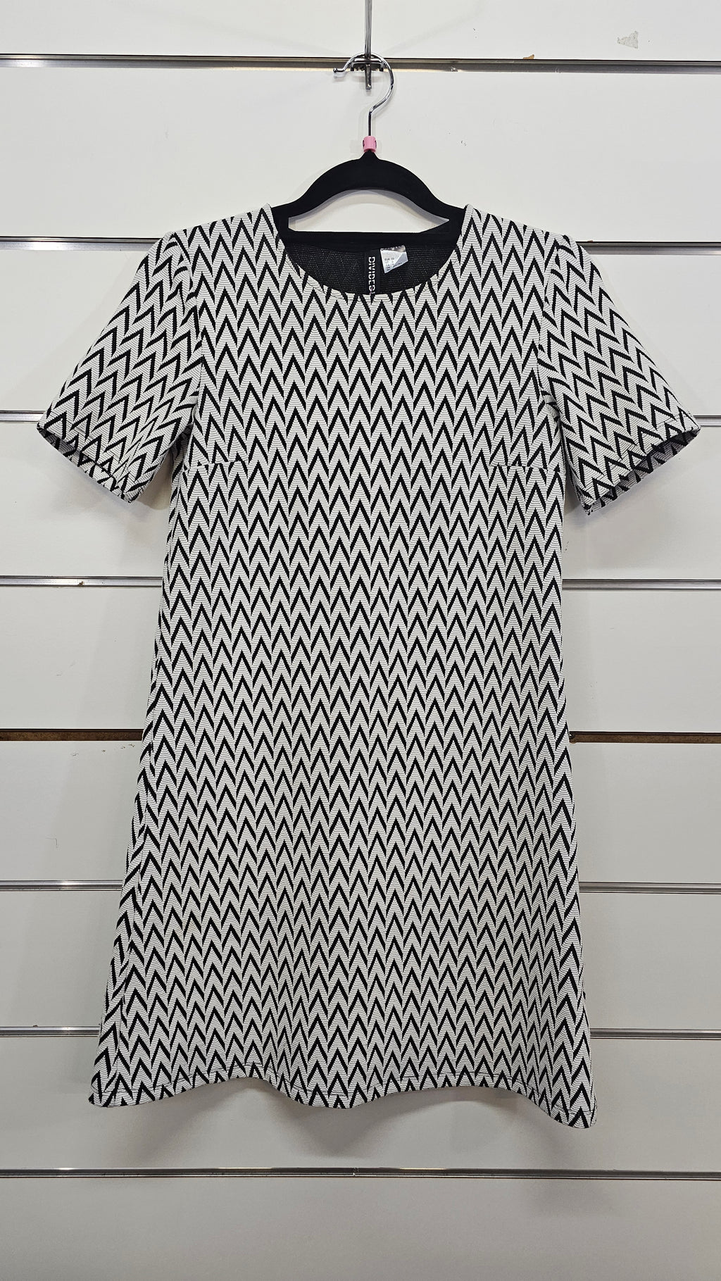 Divided Chevron Dress - 32
