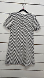 Divided Chevron Dress - 32
