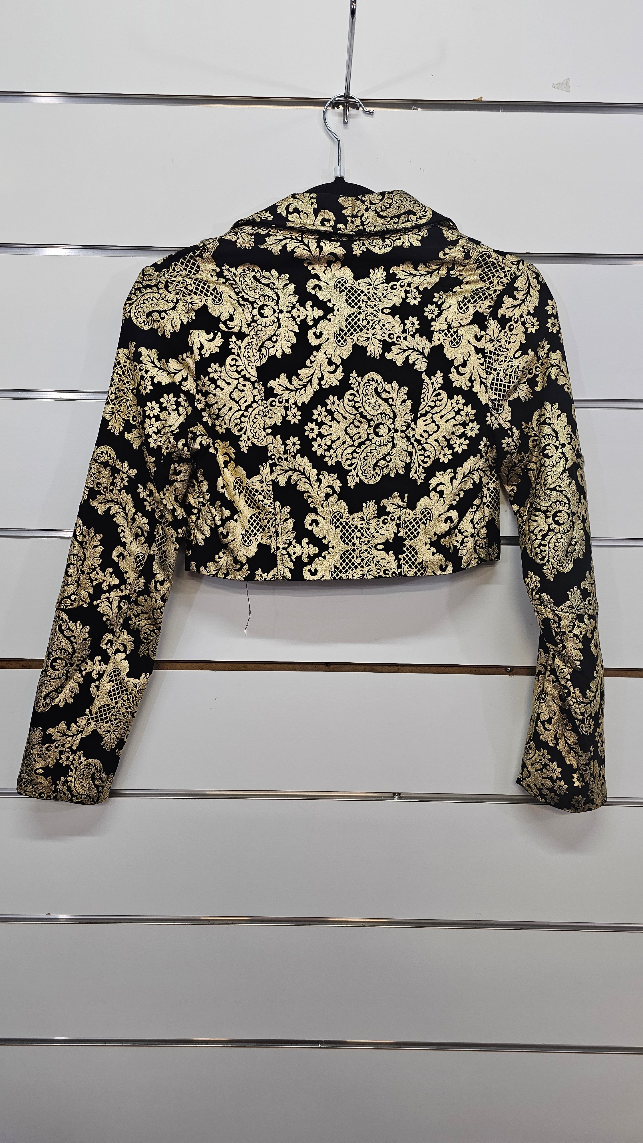 King Girls Black & Gold Bolero - 8