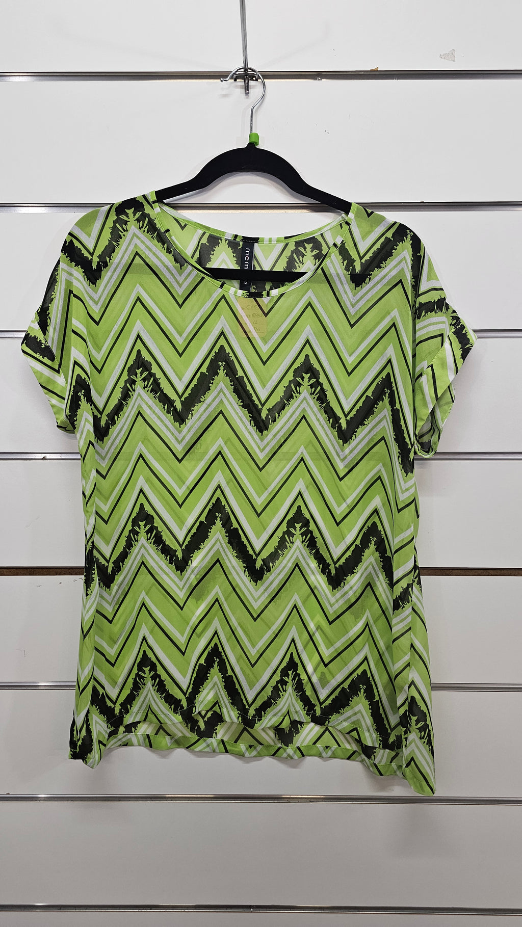 Memo Green Blouse - 12