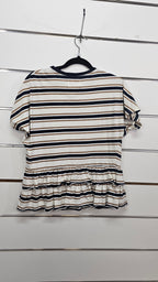 Lower Multi Stripe T-Shirt - XS