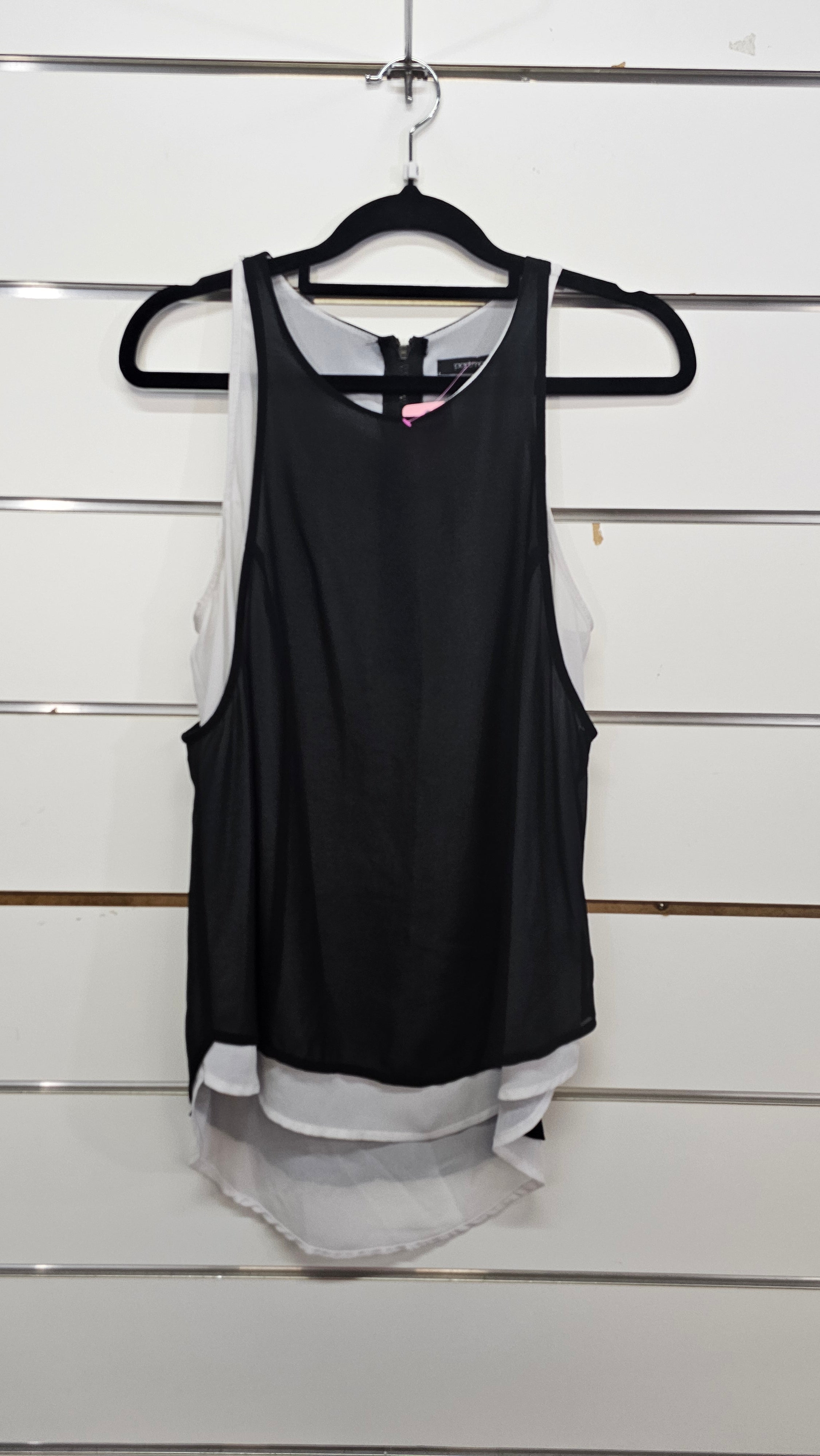 Portmans B+W Sleeveless Blouse - 8