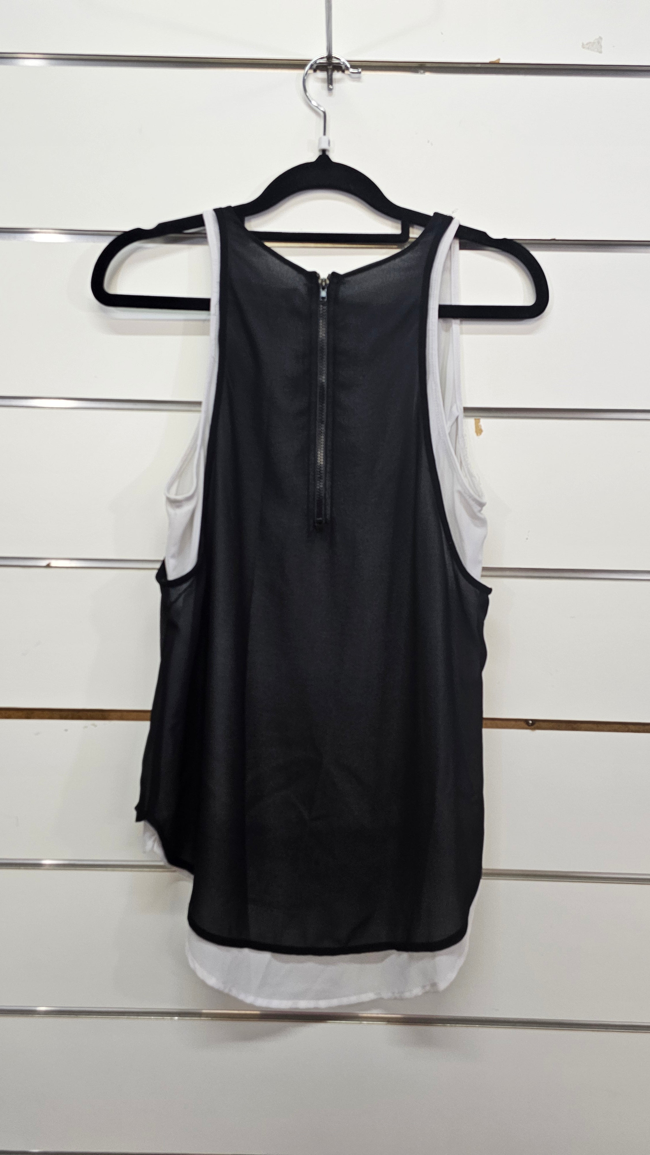 Portmans B+W Sleeveless Blouse - 8
