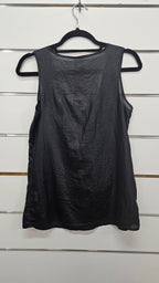 Principals Black Sleeveless Blouse - 8