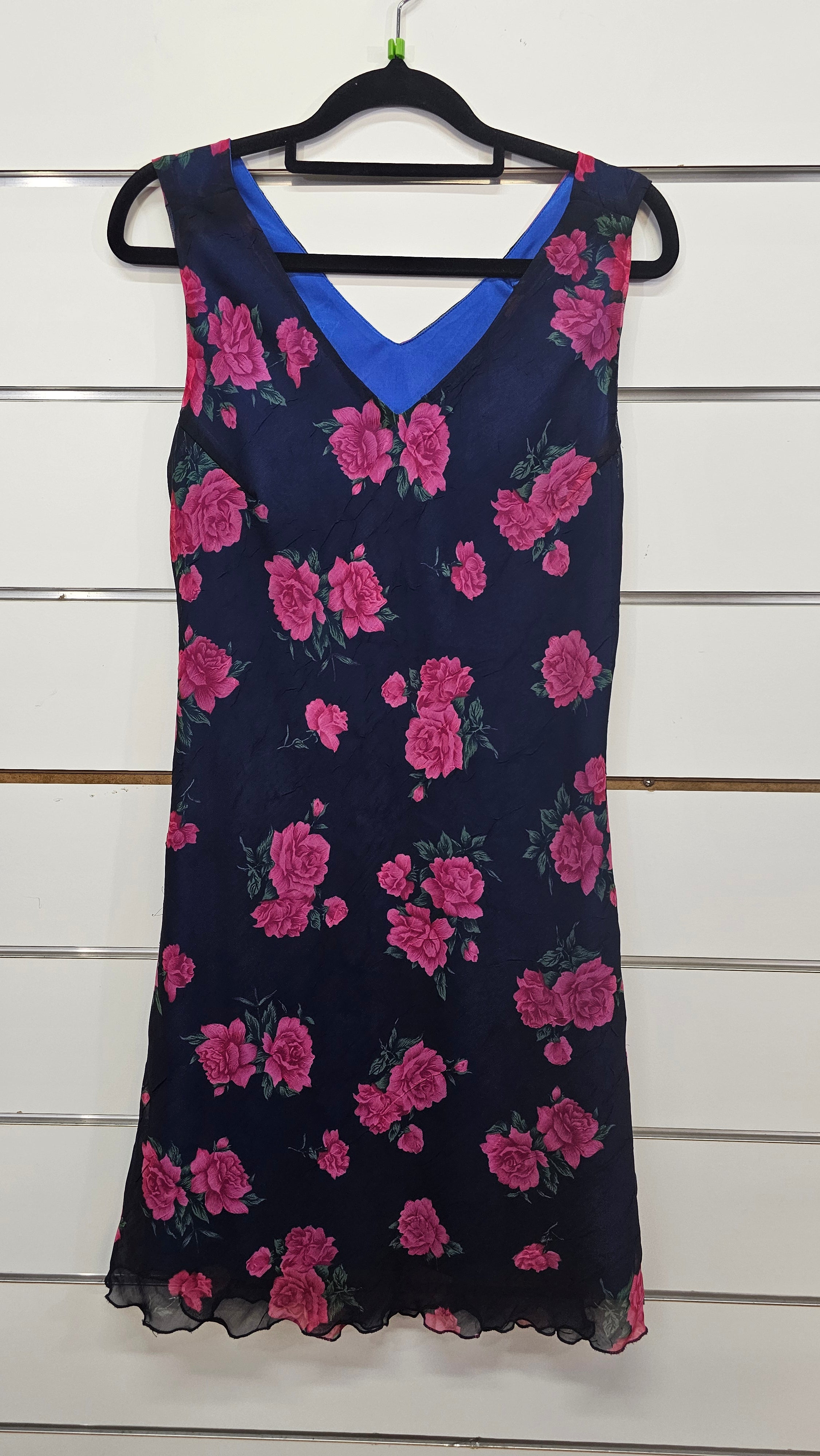 N.C.C, Navy/Pink, Sleeveless Floral Dress – 12