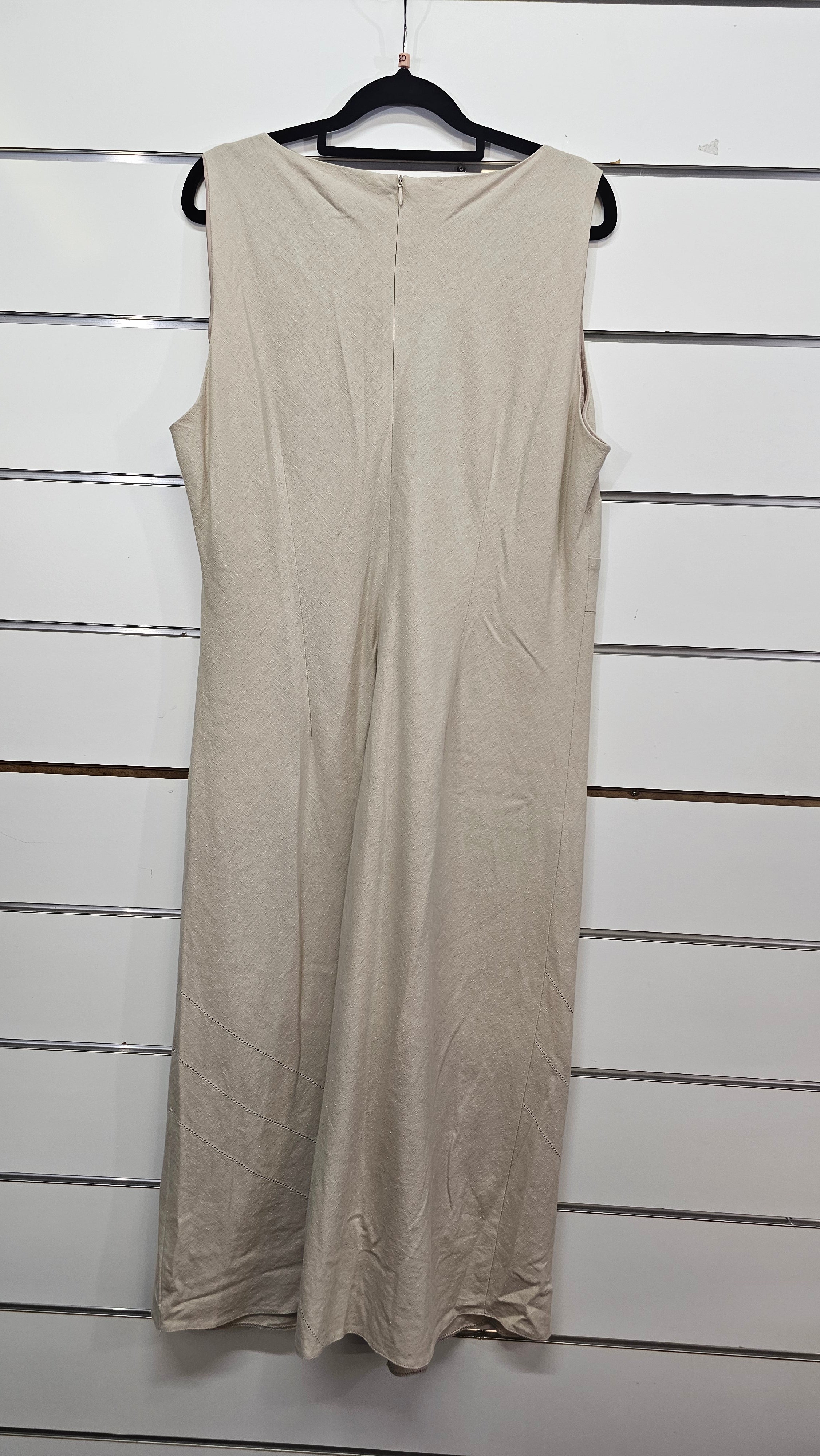 M & Co, Cream, Linen Dress – 20