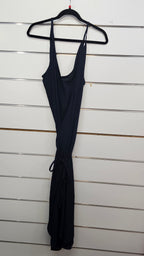 AW, Navy, Wrap Dress – L