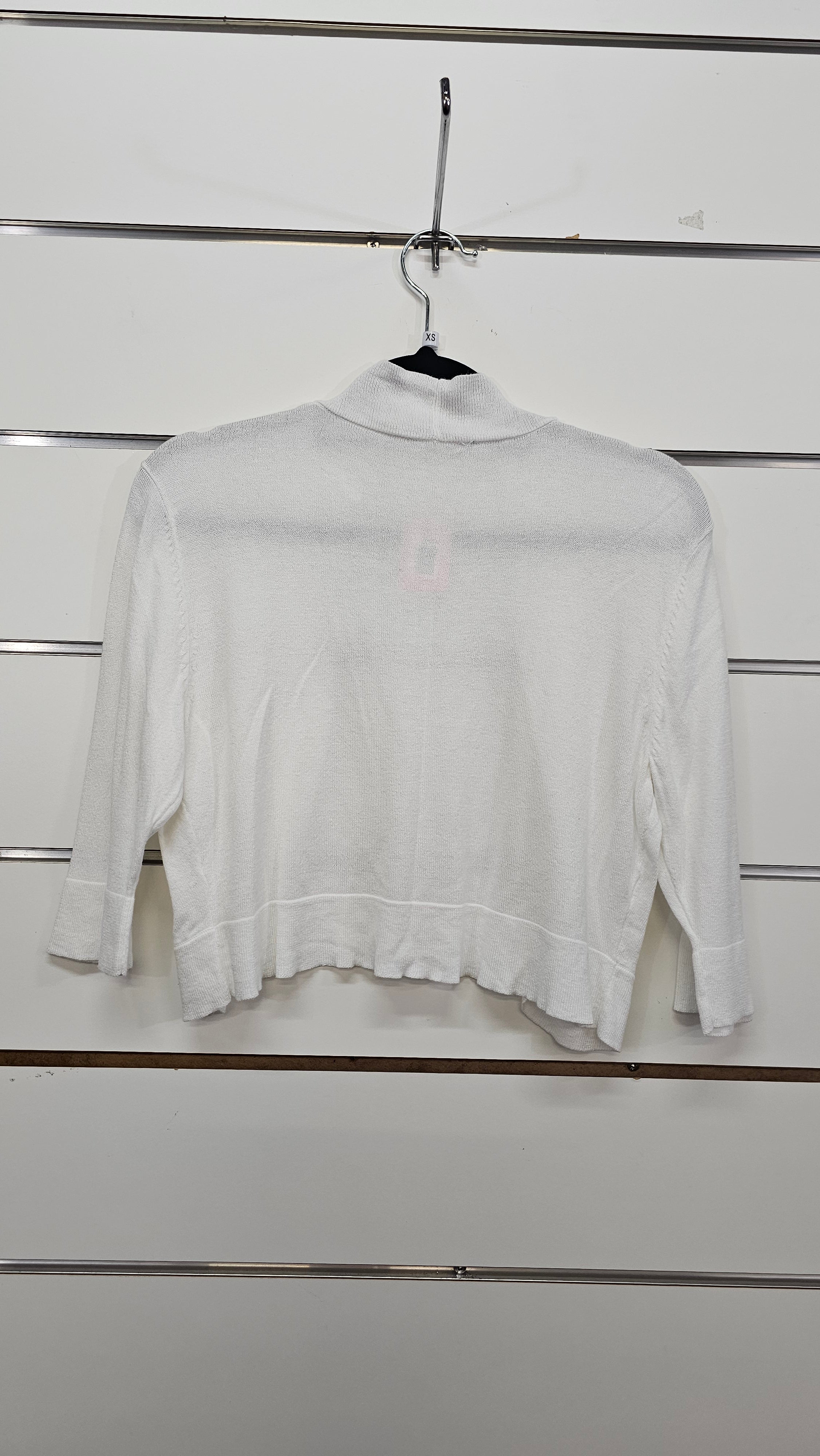 White, Short Cardigan