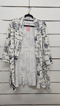 Black, Cream, Cardi/Jacket – 16