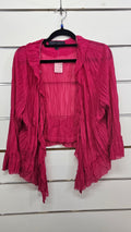 Chocolat, Hot Pink, Chiffon Cardi – 18