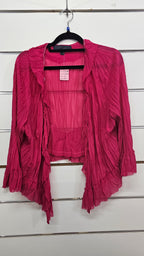 Chocolat, Hot Pink, Chiffon Cardi – 18