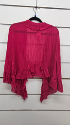 Chocolat, Hot Pink, Chiffon Cardi – 18