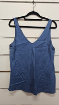Max Blue V-Neck Top - 8