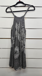Grey String Sleeve Top