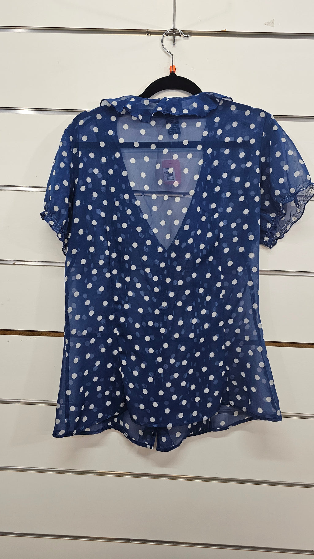 Emerge Blue Chiffon Blouse - 14
