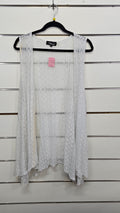 Vivid White Lace Cardi - 16