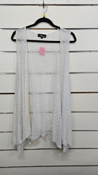 Vivid White Lace Cardi - 16
