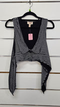 Scarlett B&W Stripe Vest - 12
