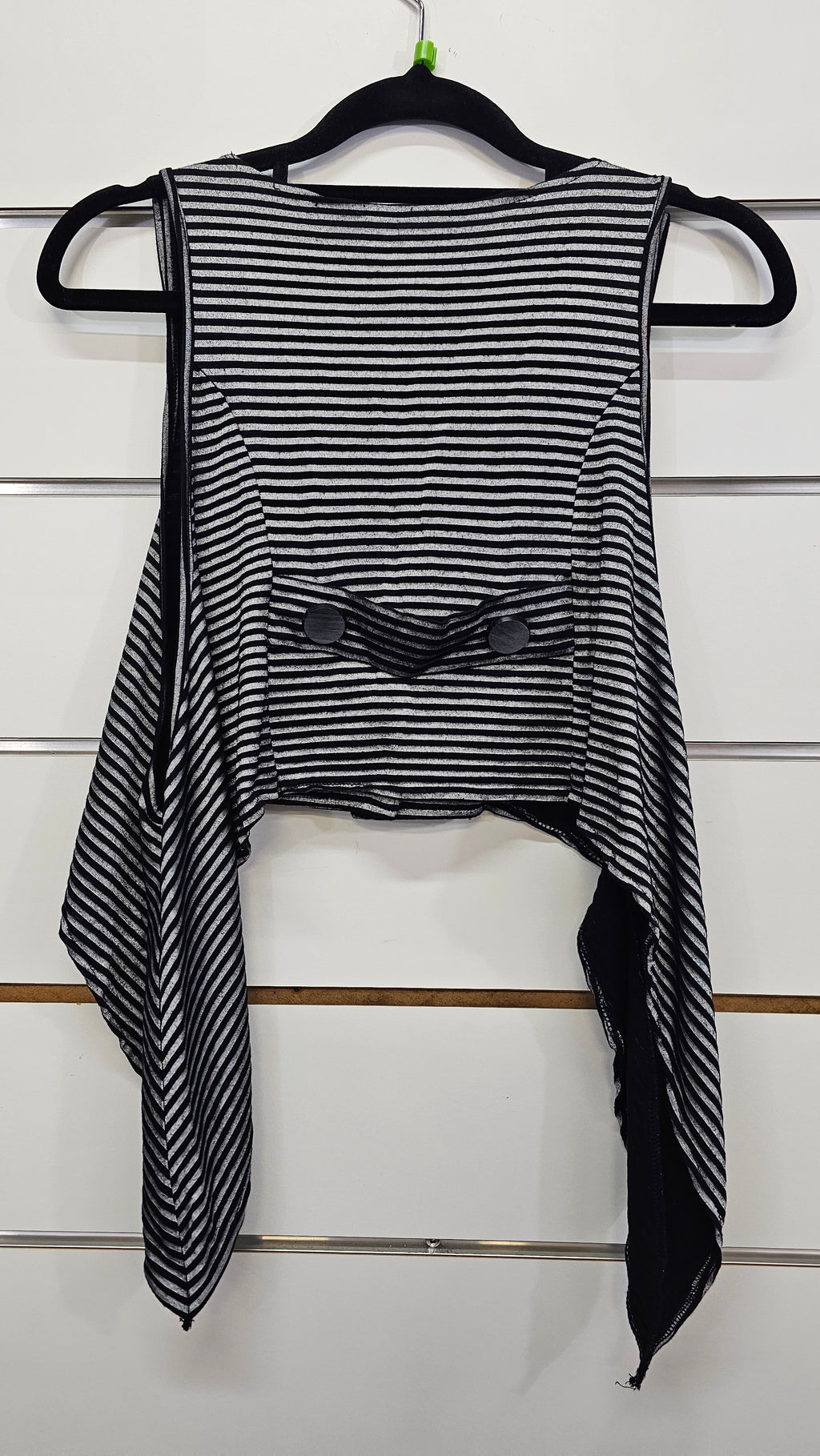 Scarlett B&W Stripe Vest - 12