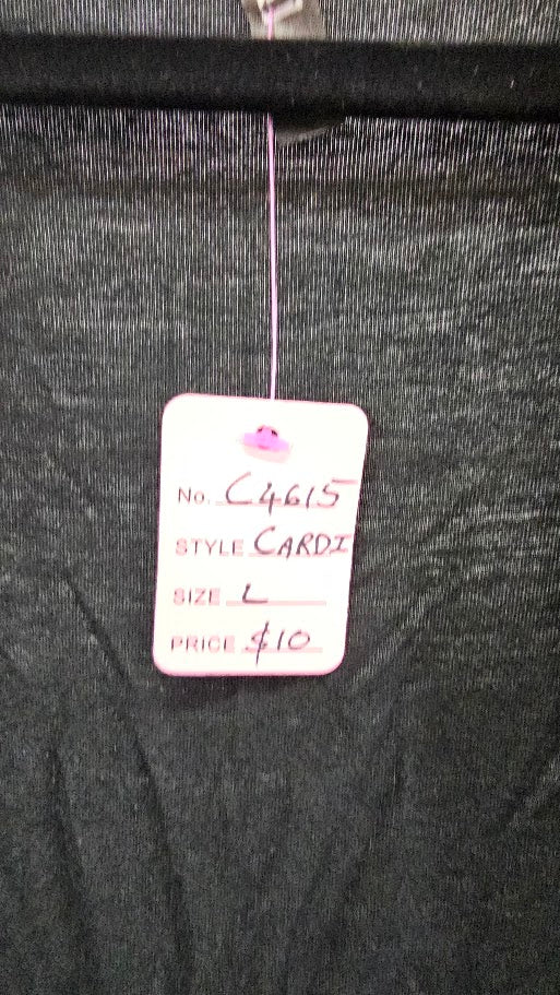 Switch Black Black Cardi - L