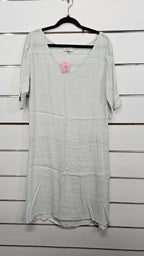 Crossley Off White Short sleeve Dress - XS