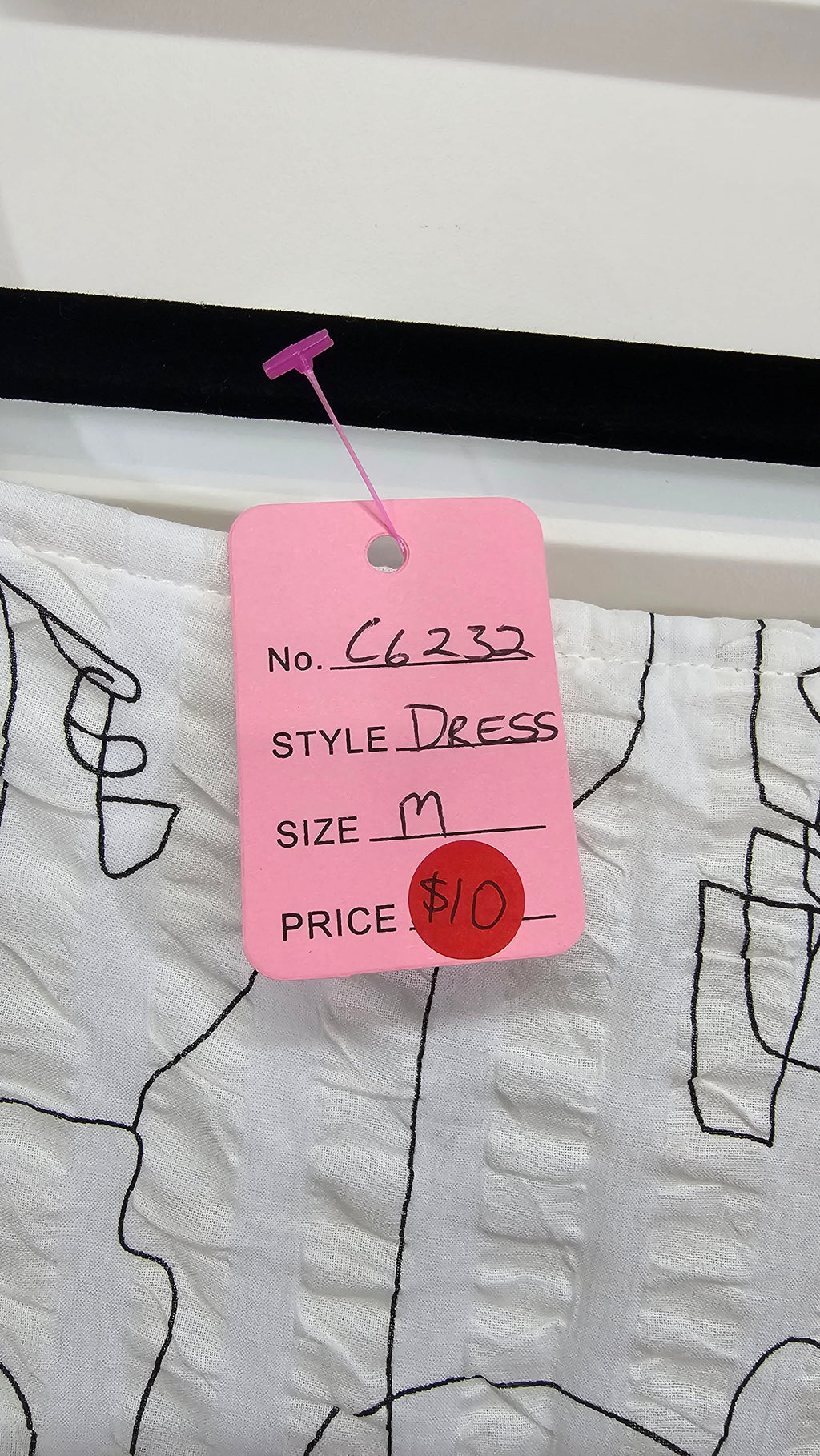 Yuuue B&W Sleeveless Dress - M