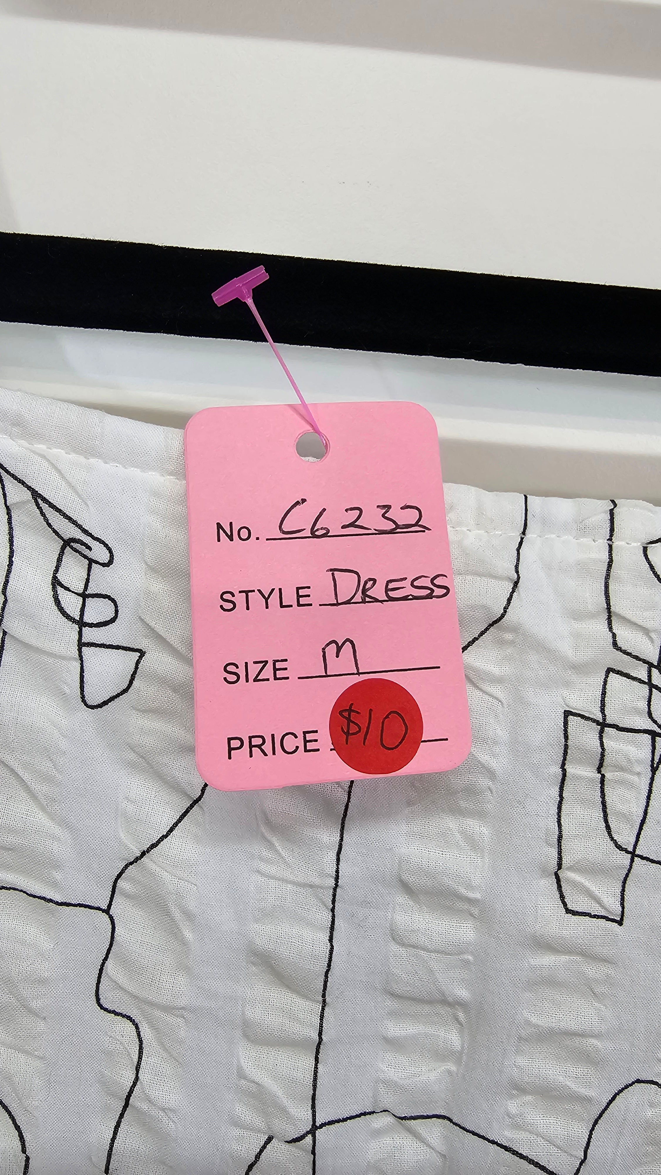 Yuuue B&W Sleeveless Dress - M