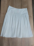 Mirrou White Cotton Skirt - 12