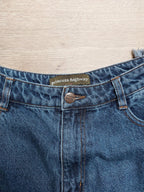 Princess Highway Jeans with Embroidered Tulips - 12