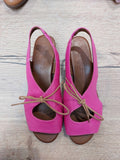Tango's Pink Leather Shoe - 40