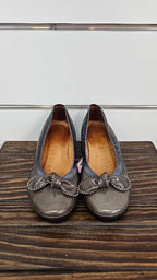 Hispanitas Grey Wedge Heel Shoe - 36