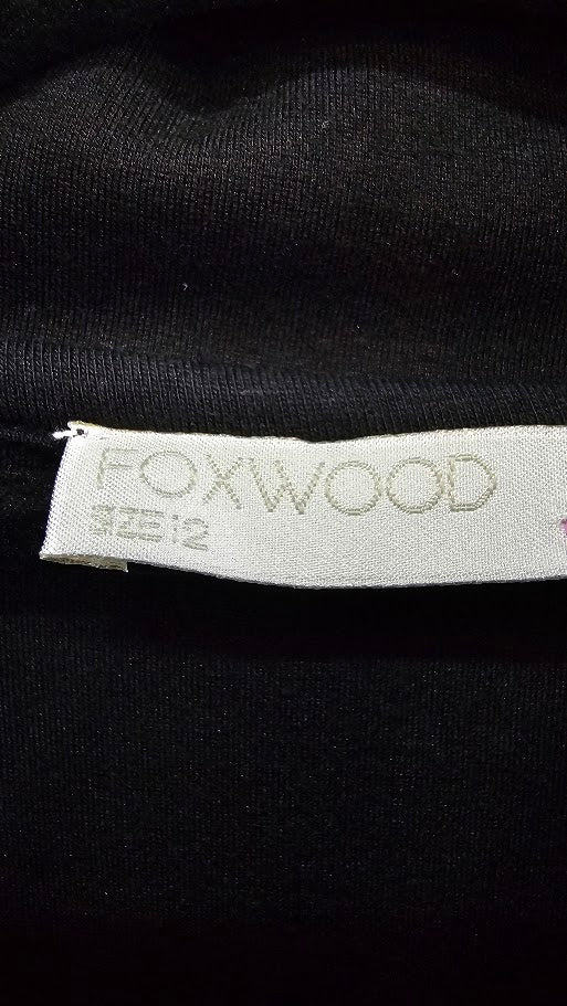Foxwood Black Activewear Jumper - 12