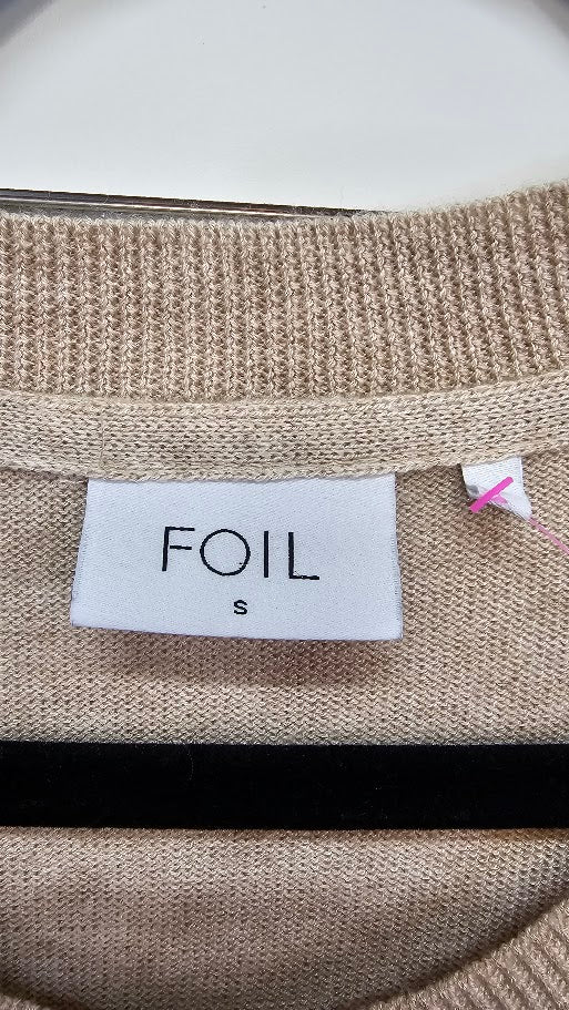 FOIL Sand Knit Long Sleeve Jumper - S
